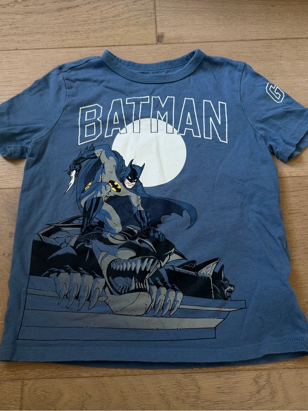 GAP Batman Graphic Tee - Navy Blue & White